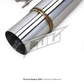 T304 Stainless Catback Exhaust System for Toyota Supra A90 3.0T