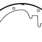 Porterfield Brake Shoes for 1965 FORD MUSTANG V8 w/Front Drums
