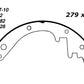Porterfield Brake Shoes for 1955 CHEVROLET CORVETTE