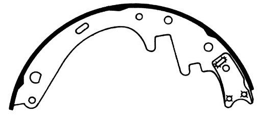 Porterfield Brake Shoes for 1977 FORD BRONCO