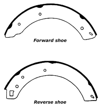 Porterfield Brake Shoes for 1968 SUNBEAM ALPINE