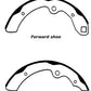 Porterfield Brake Shoes for 1974 NISSAN 280Z