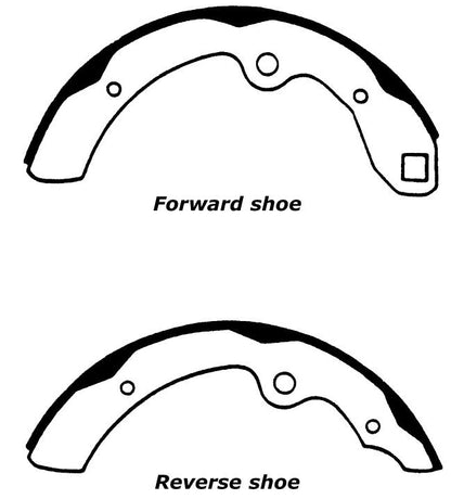 Porterfield Brake Shoes for 1971 NISSAN 240Z