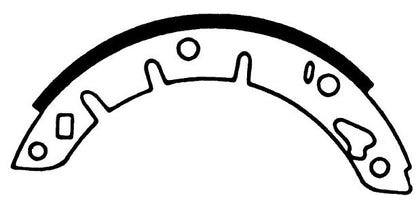 Porterfield Brake Shoes for 1974 MG MGB GT Spicer