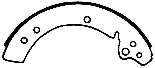Porterfield Brake Shoes for 1966 VOLVO P1800