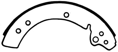 Porterfield Brake Shoes for 1970 VOLVO P1800