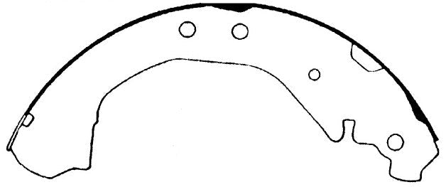 Porterfield Brake Shoes for 1991 GMC K1500 4WD 10" R/Shoe Std Cab HD Ch