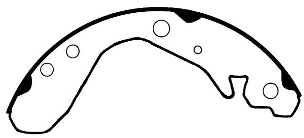 Porterfield Brake Shoes for 2003 HONDA INSIGHT CVT