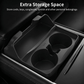 Silicone Center Console Cup Holder Insert for Model 3 & Model Y | Anti-Spill
