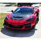 V3 Vented Carbon Fiber Hood Bonnet for Chevrolet Corvette C8