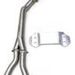 Stainless Steel Equal Length H-Pipe Mid Pipe for BMW M3 M4 G80 G82 3.0T
