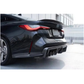 Carbon Fiber 3D Style Rear Diffuser Corner Extensions for BMW G80 M3 G82 M4
