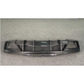AD Style Dry Carbon Fiber Rear Diffuser for Chevrolet Corvette C8