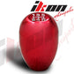 Honda Acura JDM 5-Speed Red knob Shift Knob Stitch Suede Boot Cover