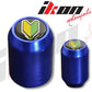 Blue M10X1.5MM Thread MT Manual MUG Gear Shift Knob+BD Badge