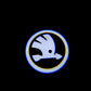 Skoda Octavia 2nd Gen Facelift A5 Premium Door Puddle Lights Multiple Designs 2009-2012