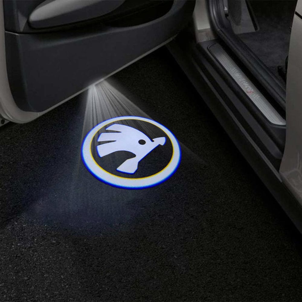 Skoda Roomster Premium Door Puddle Lights Multiple Designs 2006-2009