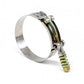 HPS Performance Products HPS Stainless Steel Spring Loaded T-Bolt Hose Clamp SAE 100 for 3.75" ID hose - Effective Size: 4"-4.33"