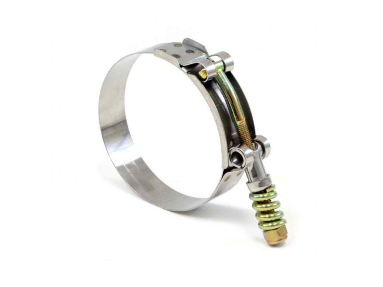 HPS Performance Products HPS Stainless Steel Spring Loaded T-Bolt Hose Clamp SAE 40 for 1-7/8" ID hose - Effective Size: 2.13"-2.44"