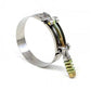 HPS Performance Products HPS Stainless Steel Spring Loaded T-Bolt Hose Clamp SAE 60 for 2.5" ID hose - Effective Size: 2.76"-3.07"