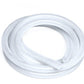HPS High Temp 1" ID (25mm) Reinforced Braid Clear Silicone Hose Tubing