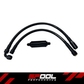 BMW [N54/N55] E9X/E8X/E6X High Performance Stainless Steel 10 Micron In-Line Filter Unit