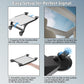 Starlink Suction Cup Mount | Non-Permanent Car Roof & RV Mount | Silicone Protected