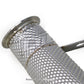 Straight Free Flow Stainless Steel Down Pipes for Porsche Macan Turbo GTS 3.6T
