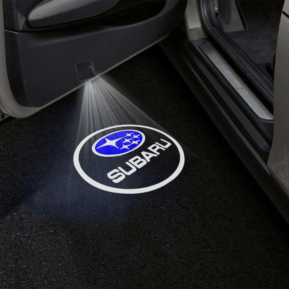 Subaru Impreza 2nd/3rd Gen Door Stick On Puddle Lights Various Designs 2001-2012