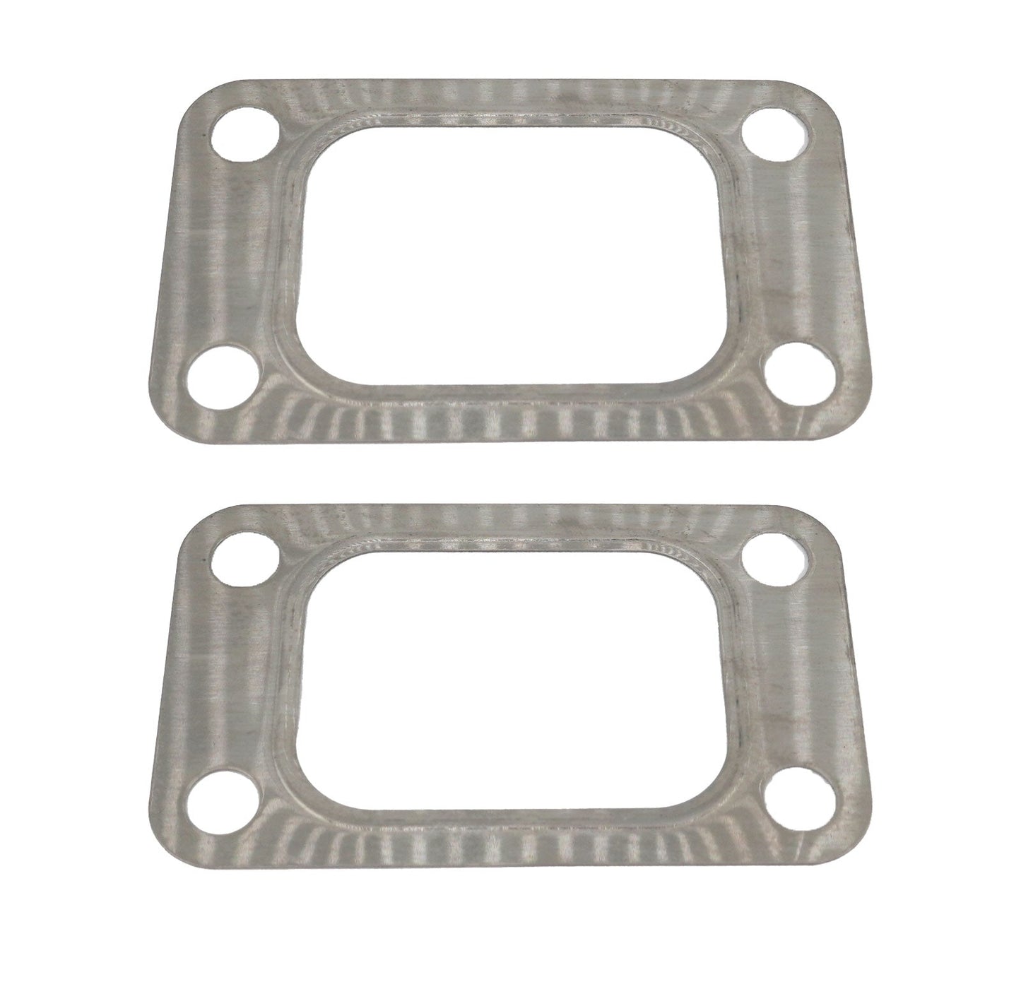 2 x Pack Garrett T4 Turbo Inlet Flange Gasket 4 Bolt 304 Stainless Steel USA