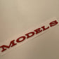 Letter Emblems for TESLA Tailgate | Multiple Colors | 3D ABS