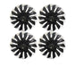 TESERY 18″ Blade Wheel Cover For Model 3 Highland (4PCS)