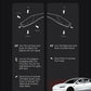 TESERY 7′′ Gear Shift Touch Screen Dashboard Display for Model 3 Highland / Model Y Juniper