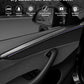 TESERY Dry Carbon Fiber Door Trim Cover for Tesla Model Y Juniper