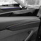 TESERY Dry Carbon Fiber Door Trim Cover for Tesla Model Y Juniper
