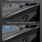 TESERY Dry Carbon Fiber Door Trim Cover for Tesla Model Y Juniper