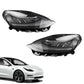 Full LED Headlight Replacement for Model 3 (17-20) & Model Y (20-21) 丨1077371/1077372