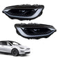 TESERY LED Headlight Replacement for Model X (16-23)