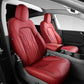 TESERY Nappa Leather Seat Covers for Model 3 Highland & Model Y Juniper