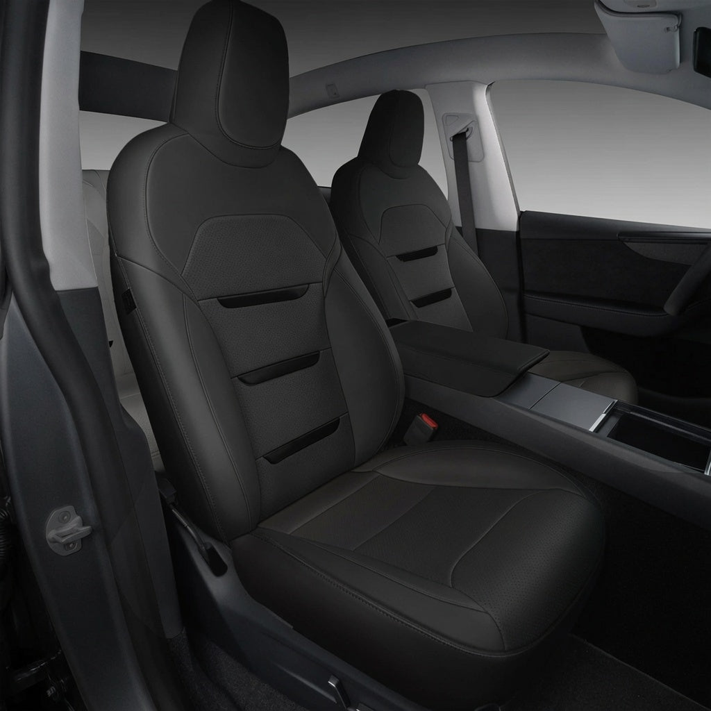 TESERY Nappa Leather Seat Covers for Tesla Model 3 & Model Y