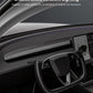 TESERY Real Dry Carbon Fiber Dashboard Cover Overlay for Model 3 Highland / Model Y Juniper