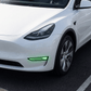 TESERY RGB Front Bumper Fog Light Upgrade for Model 3/Y