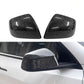 Carbon Fiber Mirror Covers for Model 3 / Y | Juniper Style | 3 Finishes | 3M Adhesive