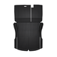 TESERY Trunk Mat With Backrest Mat for Model 3 Highland