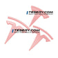 Tesla Logo "T" Emblem for Model 3 / Y (Set of 3)