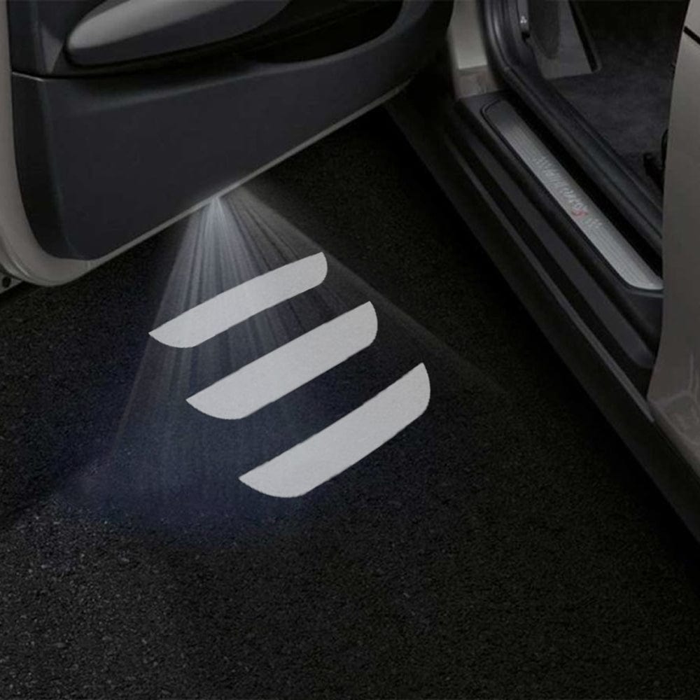 Tesla Model 3 Highland Premium Door Puddle Lights Various Designs 2023–2026