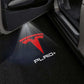 Tesla Model 3 Premium Door Puddle Lights Various Designs 2017–2023