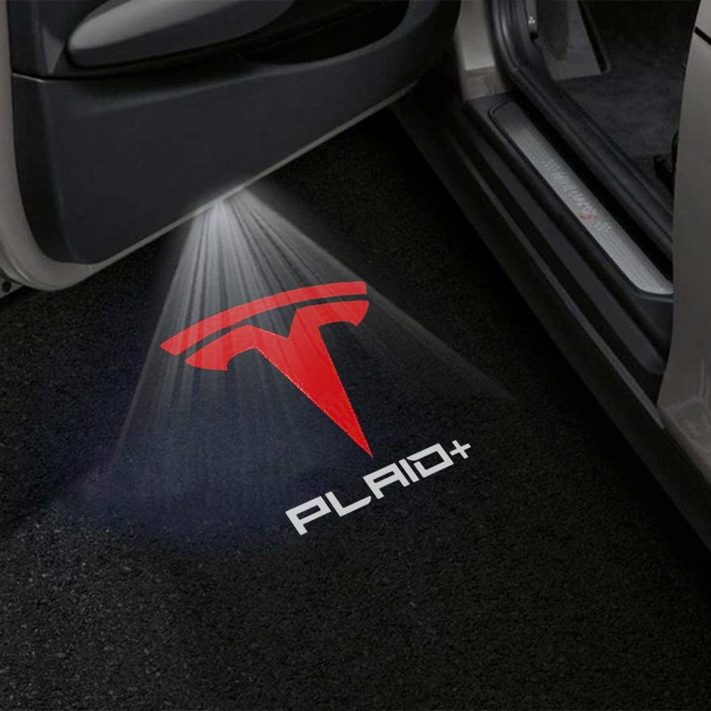 Tesla Model 3 Premium Door Puddle Lights Various Designs 2017–2023