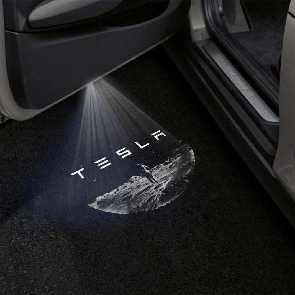 Tesla Model 3 Highland Premium Door Puddle Lights Various Designs 2023–2026