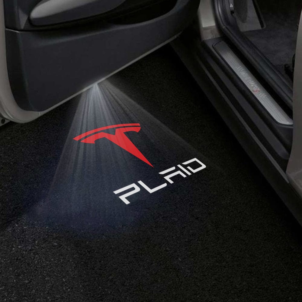 Tesla Model S Premium Door Puddle Lights Various Designs 2021-2026